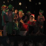 Blask off for Santa's sleigh