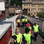 Crossing The Swing Bridge