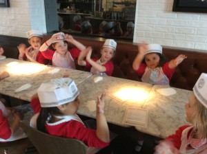 lots of fun at Pizza Express