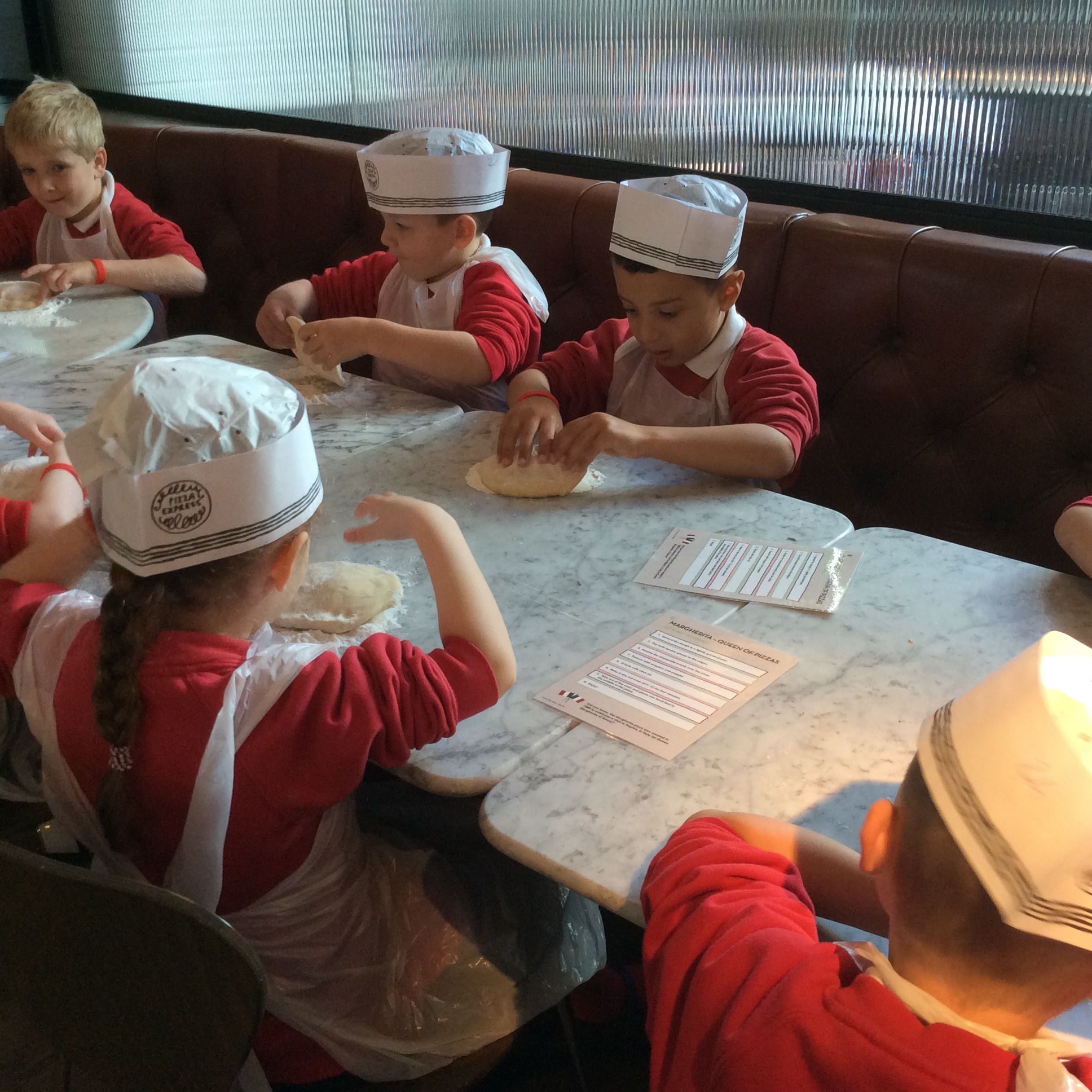 school visits pizza express