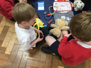 looking after our teddies